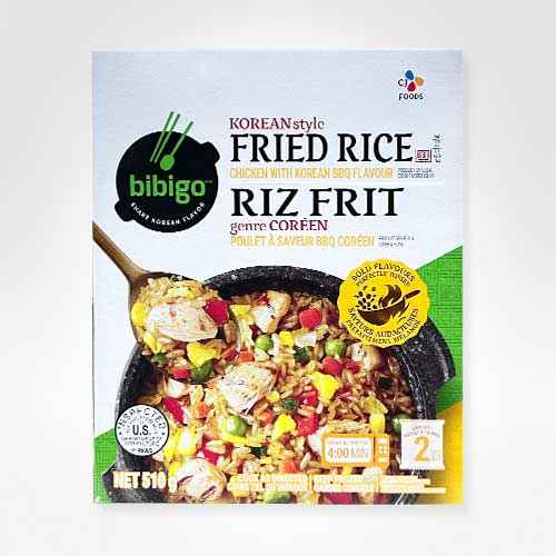 CJ BIBIGO FRTIED RICE KOREAN BBQ CHICKEN 510G